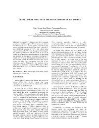 Cryptanalise Aspects on the Block Ciphers of Rc5 and Rc6