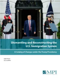 Dismantling and Reconstructing the US Immigration System