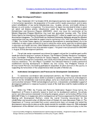 Emergency Assistance Coordination