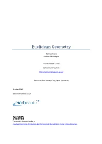 Euclidean Geometry