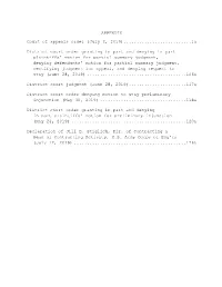 (July 3, 2019)...1A District Court Order Granting in Part and Denying In
