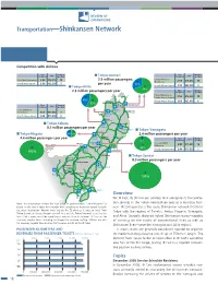 Transportation—Shinkansen Network