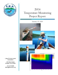 2014 Temperature Monitoring Project Report