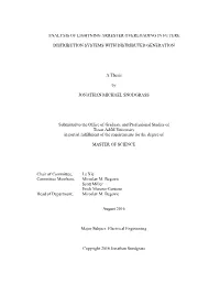 Analysis of Lightning Arrester Overloading in Future