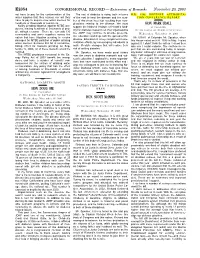 E2354 CONGRESSIONAL RECORD— Extensions of Remarks HON. DOUG OSE HON. SCOTT Mcinnis HON. MARK UDALL