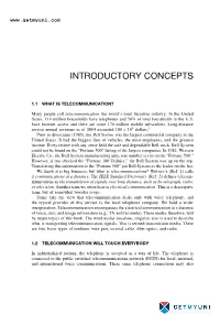 Introductory Concepts