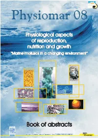 Marine Molluscs in a Changing Environment”