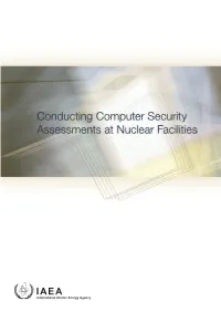 Conducting Computer Security Assessments at Nuclear Facilities