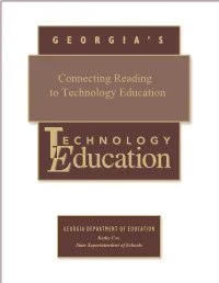 Connecting Reading to Technology Education