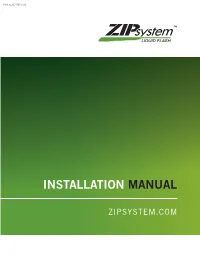 Installation Manual