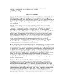 A-10) Maldynia: Pathophysiology and Non-Pharmacologic Treatment (Resolution 525, A-08) (Reference Committee E