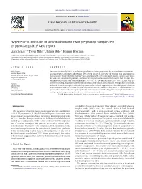 A Case Report