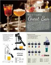Bar from the Time Your Guests Walk Through the Door It's All About the Atmosphere You Provide