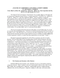 Analysis to Aid Public Comment