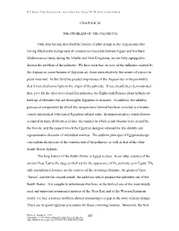 Chapter XI: the Problem of the Palmette