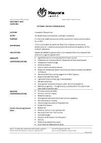 External Cephalic Version (Ecv) Author: Scope