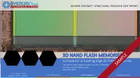 Comparison of Leading Edge 3D NAND Memories TOSHIBA-Sandisk /SAMSUNG/SK HYNIX/INTEL- MICRON Memory Report by Belinda Dube December 2018