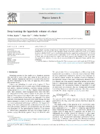 Deep Learning the Hyperbolic Volume of a Knot