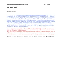 DMAVA Response to OLS Questions