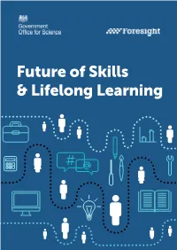 FUTURE of SKILLS and LIFELONG LEARNING Contents