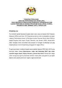 (Jpa) Bagi Mengikuti Pengajian Peringkat Persediaan Dan Ijazah Pertama Di Bawah Program Khas Jepun, Korea, Perancis Dan Jerman (Jkpj) Tahun 2020