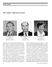 Informed Consent