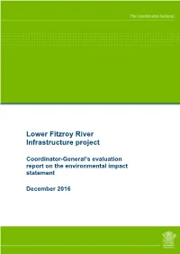 Lower Fitzroy River Infrastructure Project