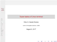 Linux Terminal Commands Man Pwd Ls Cd Olmo S