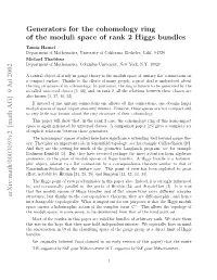 Generators for the Cohomology Ring of the Moduli Space of Rank 2 Higgs