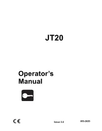 Operator's Manual