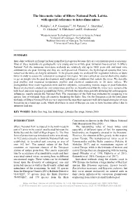 The Biocenotic Value of Slītere National Park, Latvia, with Special Reference to Inter-Dune Mires