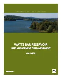 Watts Bar RLMP Amendment Draft