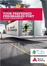 YOUR PREFERRED PERISHABLES PORT INCLUDING COMPANY DIRECTORY Preface