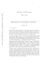 Arxiv:Math/9808136V2