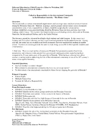 Lesson Plan-Rwandan Genocide .Pdf