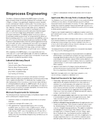 Bioprocess Engineering 1