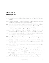 Chapter 6 References