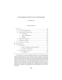 How Design Patent Law Lost Its Shape