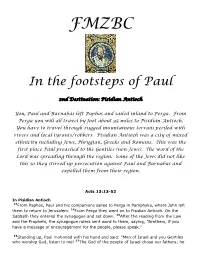 In the Footsteps of Paul