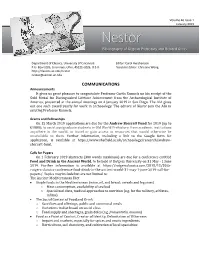 Nestor Nestor@Ucmail.Uc.Edu