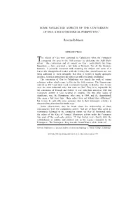 Some Neglected Aspects of the Conversion of Goa: a Socio-Historical Perspective1