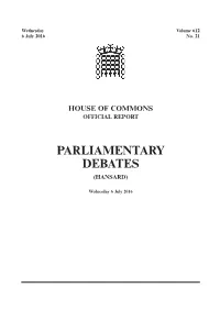 Whole Day Download the Hansard Record of the Entire Day in PDF Format. PDF File, 0.83