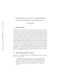 Arxiv:Gr-Qc/9704002V1 1 Apr 1997