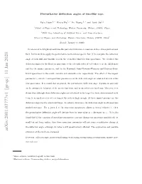 Perturbative Deflection Angles of Timelike Rays