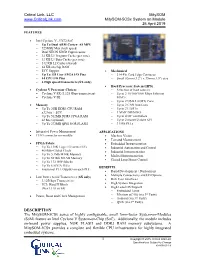 Mitysom-5Csx System on Module 25 April 2019 1