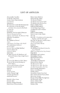 List of Articles