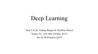 Deep Learning