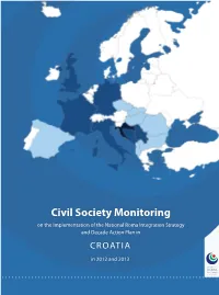 Civil Society Monitoring on the Implementation of the National Roma Integration Strategy and Decade Action Plan in CROATIA