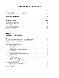 Contents in Detail