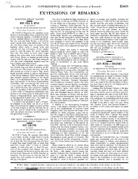Extensions of Remarks E1635 EXTENSIONS of REMARKS